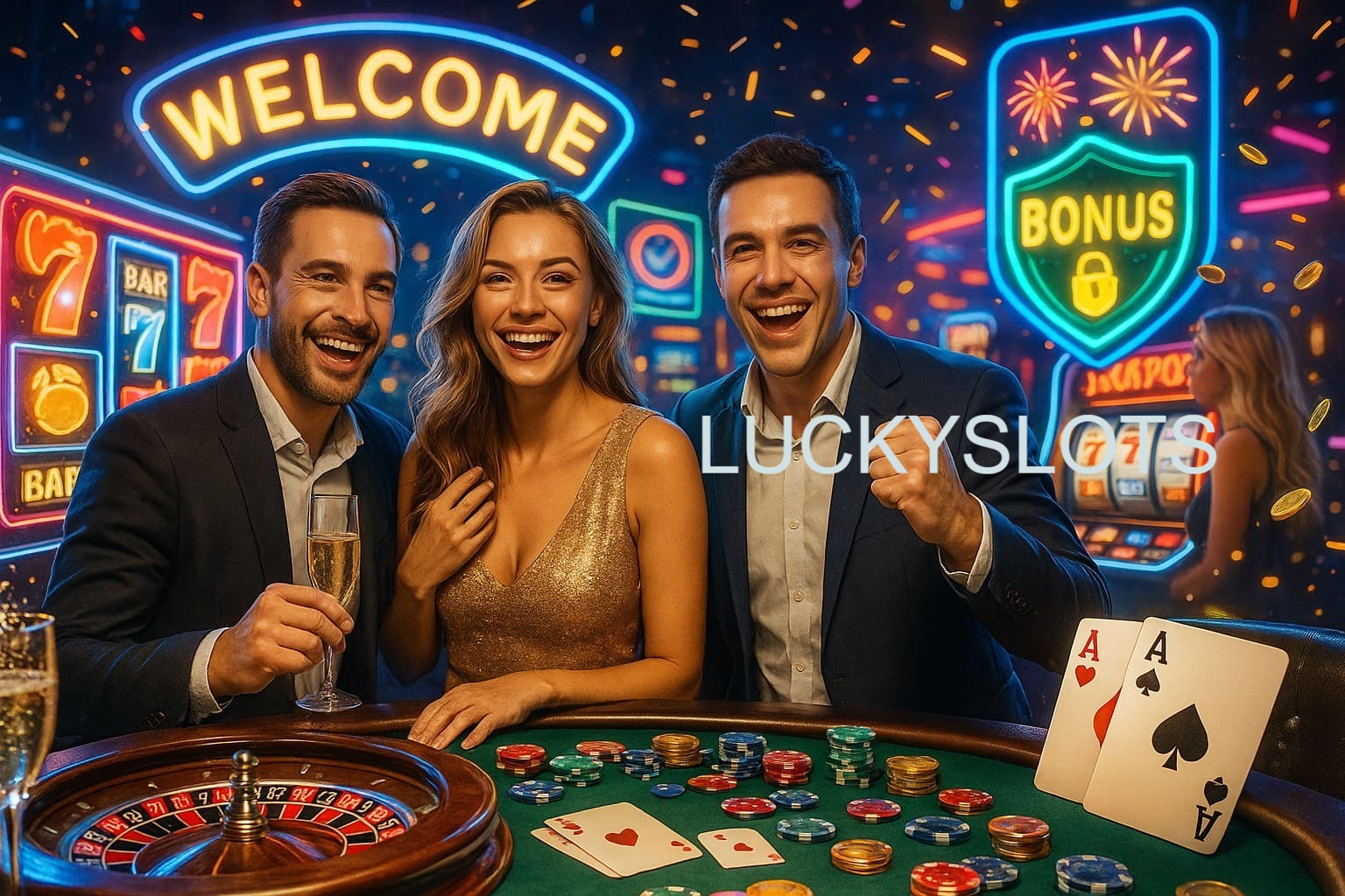 Jogos emocionantes no LUCKYSLOTS